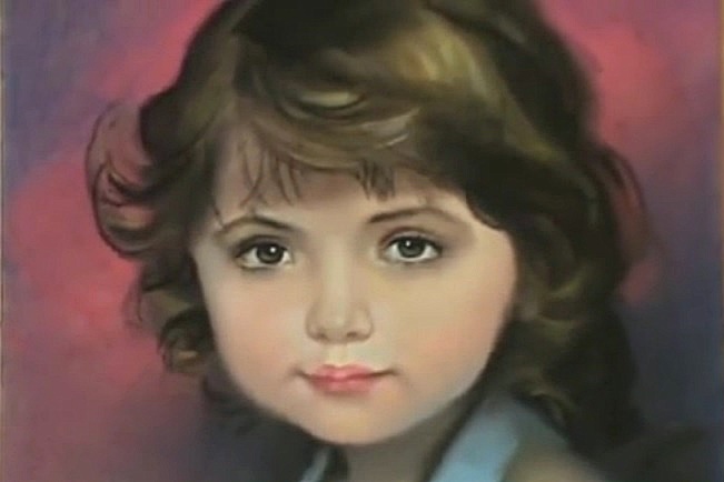 Рисуем детский портрет пастелью